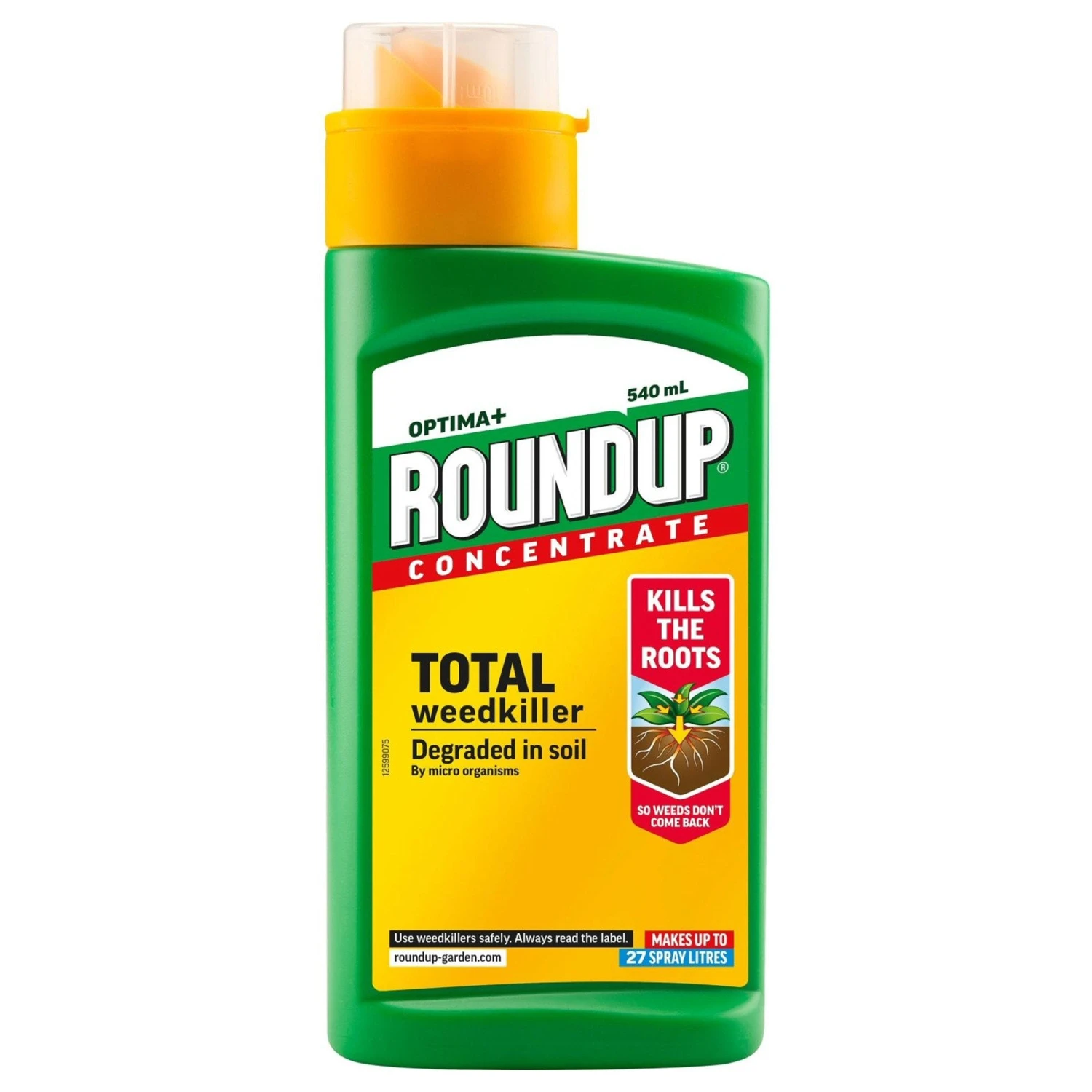 Roundup 540ml Optima+ Weedkiller Concentrate 3 Roundup 540ml Optima+ Weedkiller Concentrate