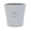 Woodlodge 33cm Pastel Grey Glazed Heritage Pot -Quality Garden Care Store 5021346425093 0ee062b4 a64e 408a 9af4 26d59175ea5b