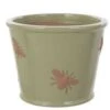 Woodlodge 25cm Glazed Green Bee Pot -Quality Garden Care Store 5021346434644