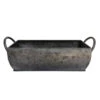 Woodlodge 30cm Rustic Pewter Trough -Quality Garden Care Store 5021346490527