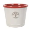 Woodlodge 40cm Red Rim Heritage Glazed Pot