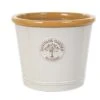 Woodlodge 40cm Yellow Rim Heritage Glazed Pot -Quality Garden Care Store 5021346501292
