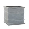Woodlodge 32cm Grey Wotton Square Pot 1 Woodlodge 32cm Grey Wotton Square Pot -Quality Garden Care Store 5021346503029