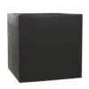 Woodlodge 42cm Black Polylite Cube Planter -Quality Garden Care Store 5021346503951