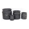 Woodlodge 38cm Black Wash Milk Churn Pot -Quality Garden Care Store 5021346525922 2 5e50b38b 04c9 41b3 bb3f 22713779d924