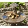 Smart Solar 84cm Duck Family Solar Water Feature -Quality Garden Care Store 5050642000543