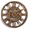 Outside In 12" Bronze Newby Wall Clock