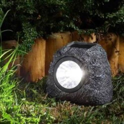 Smart Solar SuperBright Rock Spotlight - 4 Pack -Quality Garden Care Store 5050642029766 2