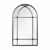La Hacienda 100cm Black Arched Arundel Indoor/Outdoor Mirror 2 La Hacienda 100cm Black Arched Arundel Indoor/Outdoor Mirror -Quality Garden Care Store 5055025559083 2b5636a9 fb88 4ac7 ac59 50c208fce402