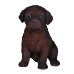 Vivid Arts 17cm Chocolate Labrador Puppy Pet Pals