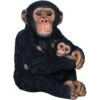 Vivid Arts 36cm Mother And Baby Chimp - XRL-CHM8-B -Quality Garden Care Store 5055195035974