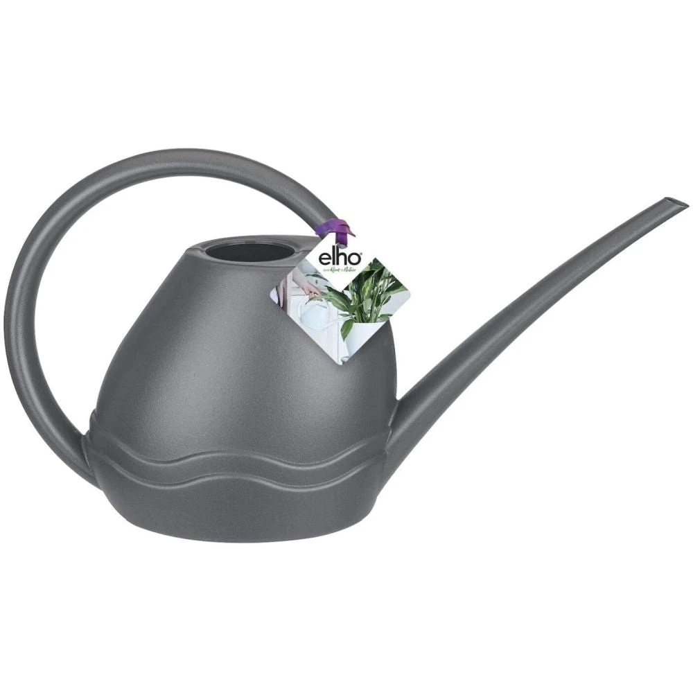 Elho 3.5 Litre Anthracite Aquarius Watering Can 3 Elho 3.5 Litre Anthracite Aquarius Watering Can