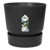 Elho 25cm Living Black Greenville Round Planter 1 Elho 25cm Living Black Greenville Round Planter -Quality Garden Care Store 8711904332334 df055e58 a5de 4705 bd95 7ea4a9f988ae