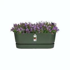 Elho 70cm Living Concrete Greenville Trough Long -Quality Garden Care Store 8711904357764 3