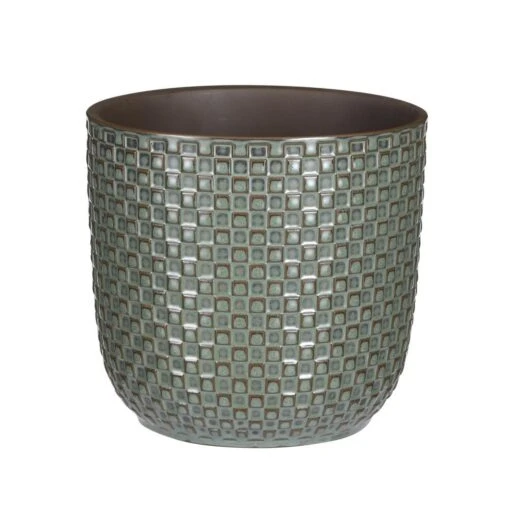 Mica Decorations 19cm Green Daan Houseplant Pot -Quality Garden Care Store 8718861758153